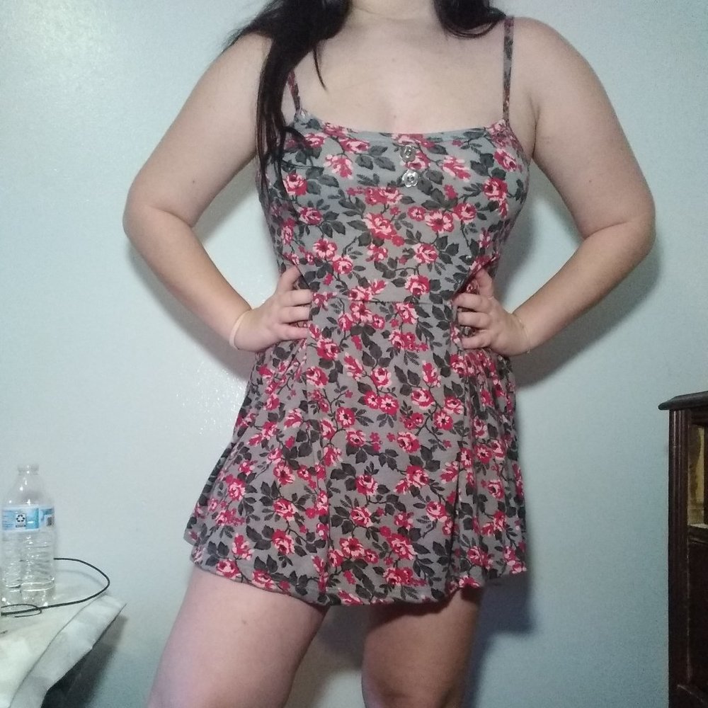 forever 21 floral mini dress